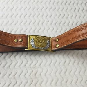 Civil War Era Union Officers belt buckle and belt